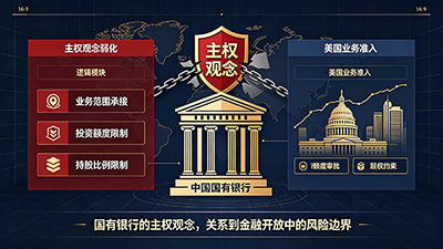 美国的在华“资产”是“实”的，中国的海外资产是“虚”的