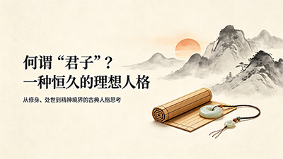 何谓“君子”？一种恒久的理想人格
